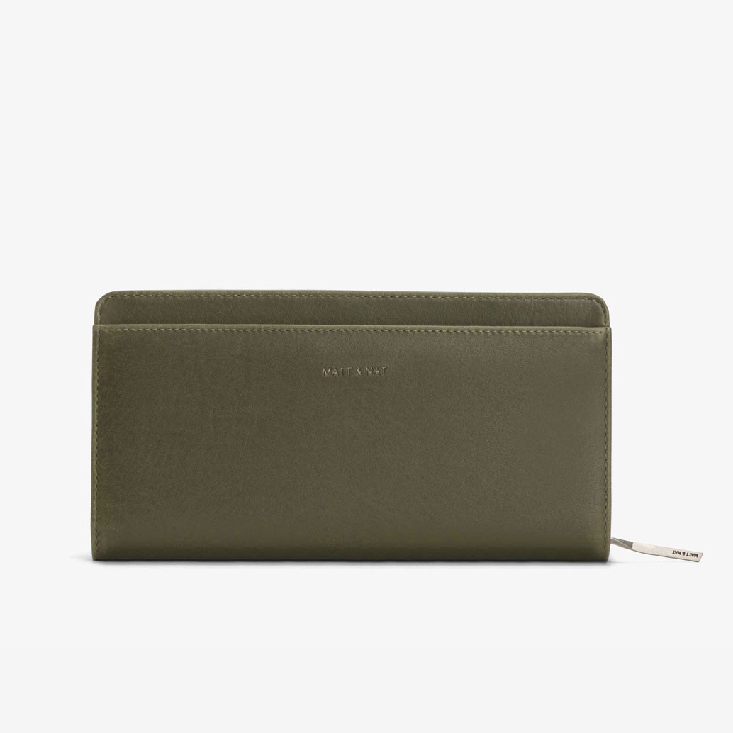 MATT & NAT Webber Vintage Wallet OLIVE von Matt and Nat