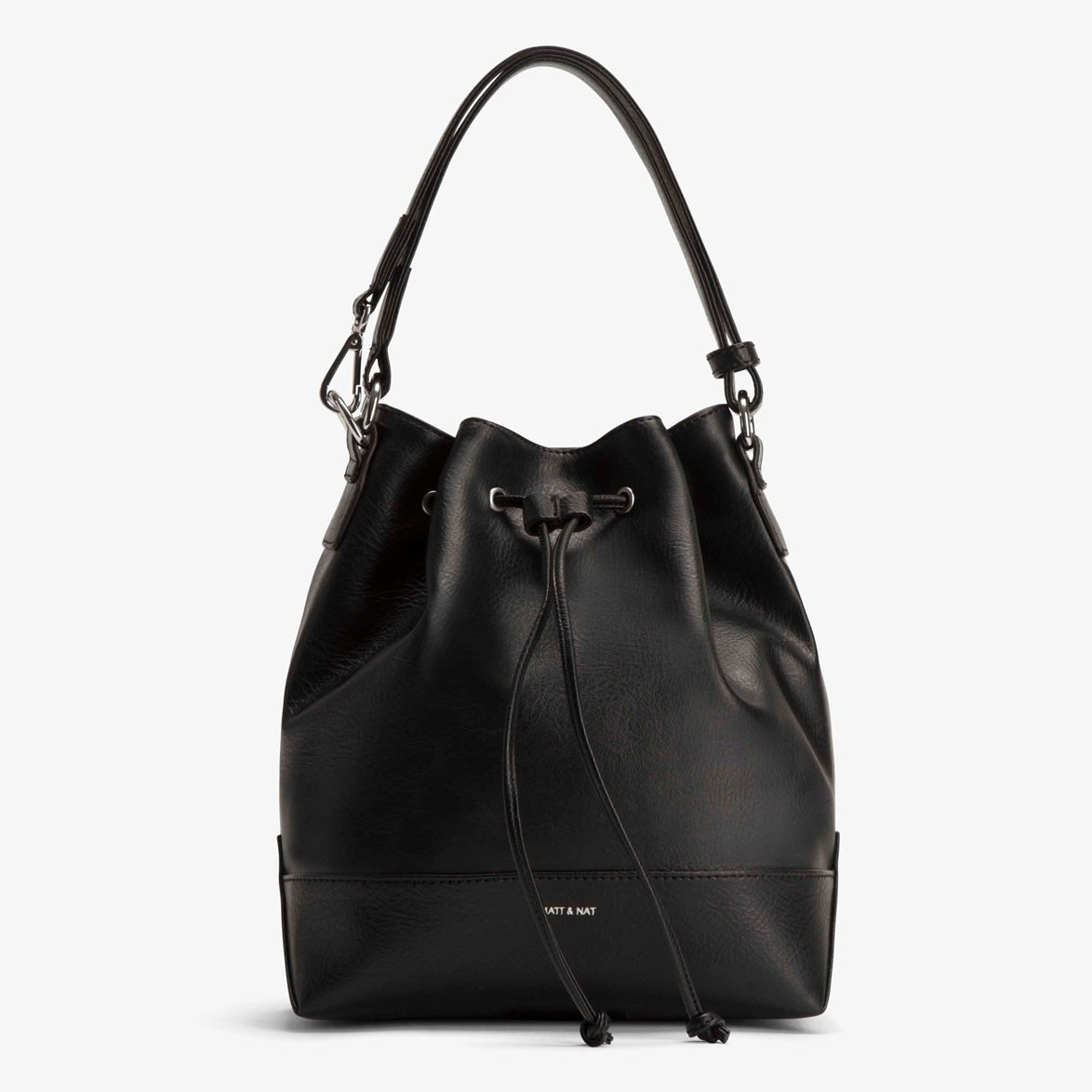 MATT & NAT vegane Beuteltasche Livia Black von Matt and Nat