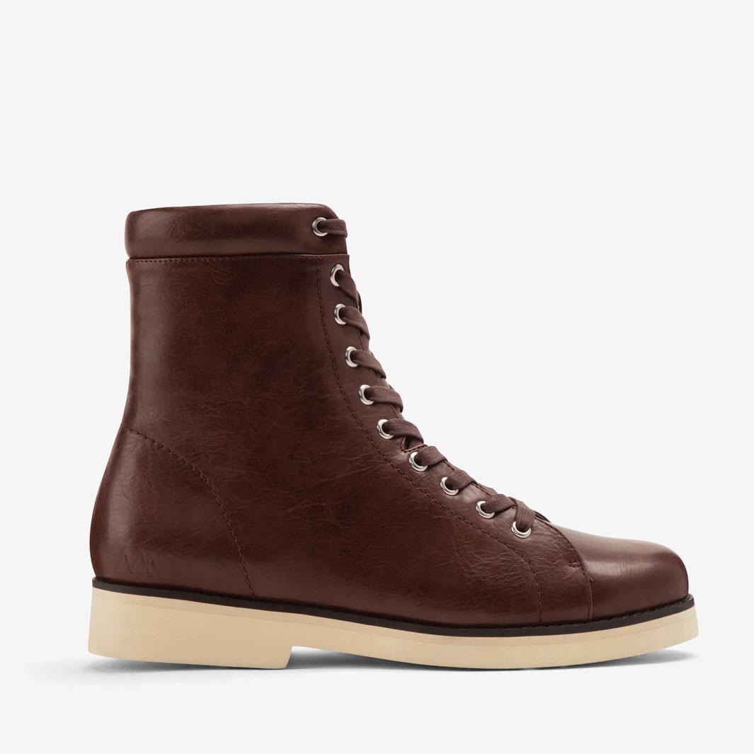 MATT & NAT vegane Stiefeletten Potter Coffee 37 von Matt and Nat