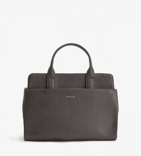 MATT & NAT vegane Tasche Gloria Small Carbon von Matt and Nat