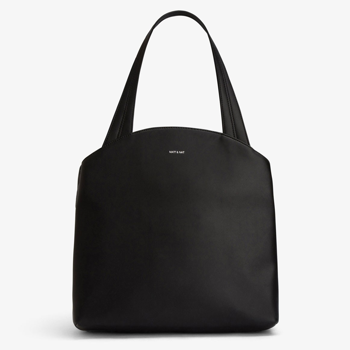 MATT & NAT vegane Tasche Lea Loom Black von Matt and Nat