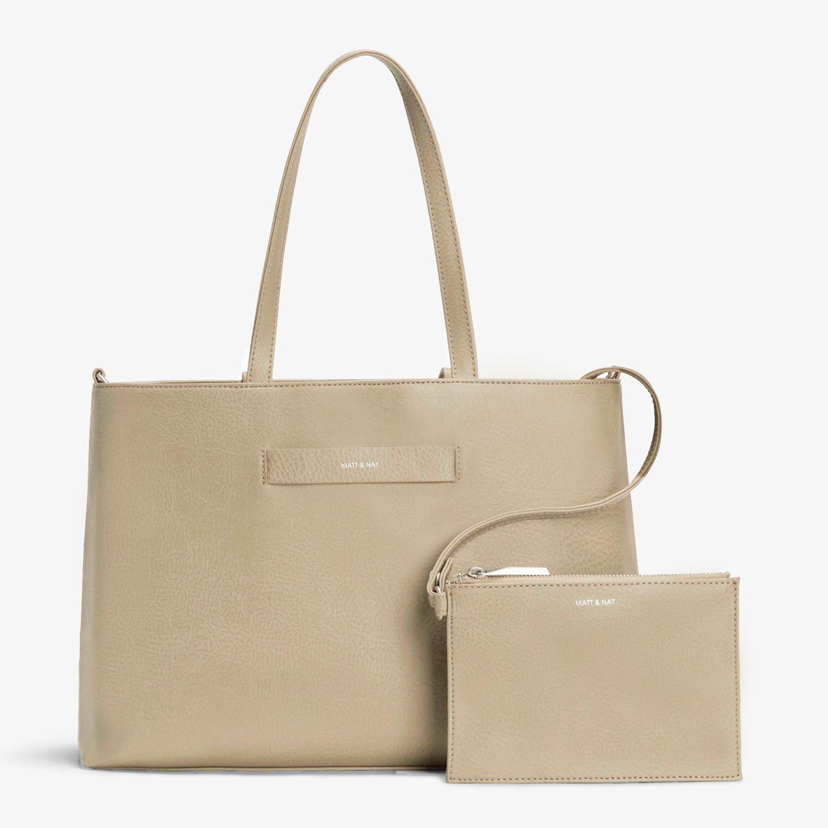 MATT & NAT vegane Tasche Lesada Sand von Matt and Nat