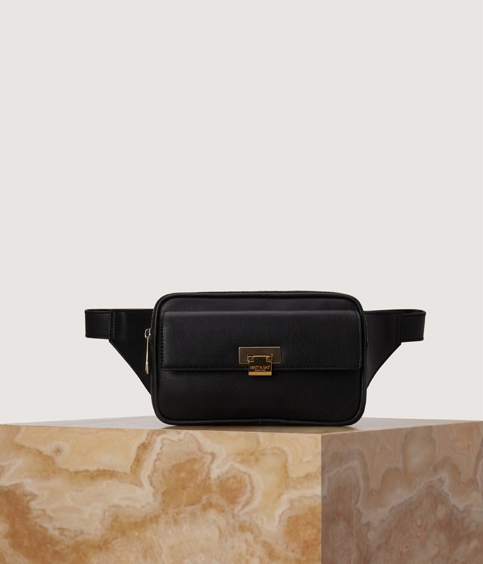 Vegane Designer Tasche Beverly Black von Matt and Nat