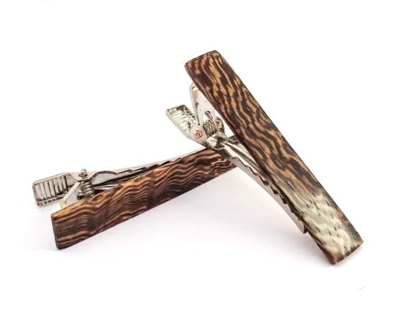 Fasan Holz Krawattenklammer Fasan Holz Krawattenklammer von MattWouldCraft