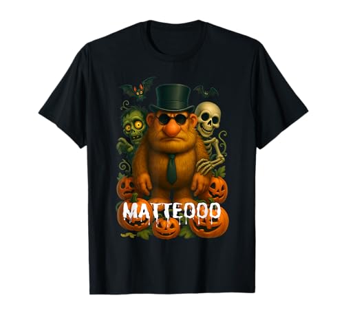 Matteo Mateo Matteooo Italian Brainrot Meme Halloween Kinder T-Shirt Matteo Mateo Matteooo Italian Brainrot Meme Halloween Kinder T-Shirt von Matteo Matteooo Mateooo Toddler Kid Boy Boys Youth