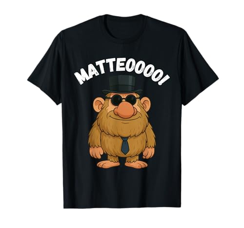 Matteo Mateo Matteooo Italian Brainrot Meme für Kinder und Jungen T-Shirt Matteo Mateo Matteooo Italian Brainrot Meme für Kinder und Jungen T-Shirt von Matteo Matteoooo Mateooo Tee Toddler Boy Youth