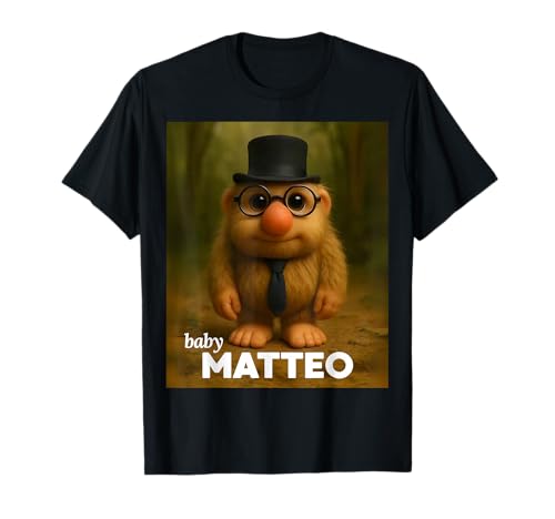 Matteo Mateo Matteooo Italian Brainrot Meme Baby Shirt Kinder T-Shirt Matteo Mateo Matteooo Italian Brainrot Meme Baby Shirt Kinder T-Shirt von Matteooo Funny Youth for Kid Boys Toddler Boy Tee