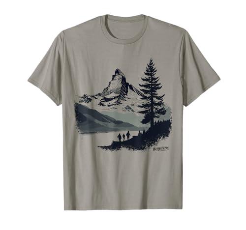 Berg Matterhorn Horu Wandern Klettern Damen Herren Kinder T-Shirt von Matterhorn Swiss Mountain