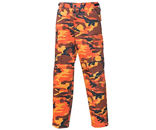 Matthias Kranz US Army Cargo Hose BDU Freizeithose Feldhose (XL, Sunset-Camo) von Matthias Kranz