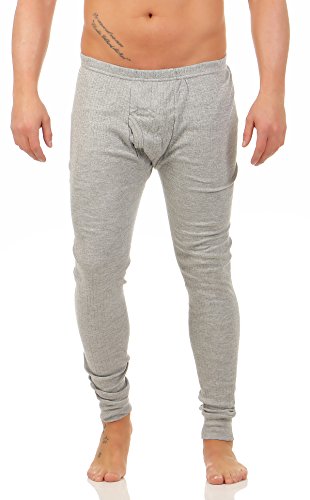 Matyfashion Collection Herren Thermo Unterhose Sport Unterwäsche warme Pants BF 40 (8/XXL, Hellgrau) von Matyfashion Collection