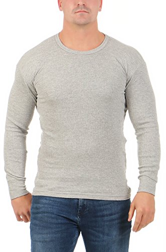 MATYFASHION Herren Thermo Unterhemd Langarm mit Innenfleece BF 40-1 (5/M, Grau) von Matyfashion Collection