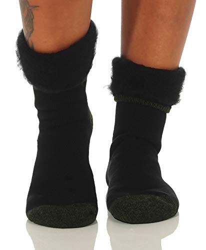 Matyfashion Collection Herren Damen Mega Thermosocken/Warme Winterstrümpfe bis -25°C Kälte/ 5 (43-46, Schwarz Tarn) von Matyfashion Collection