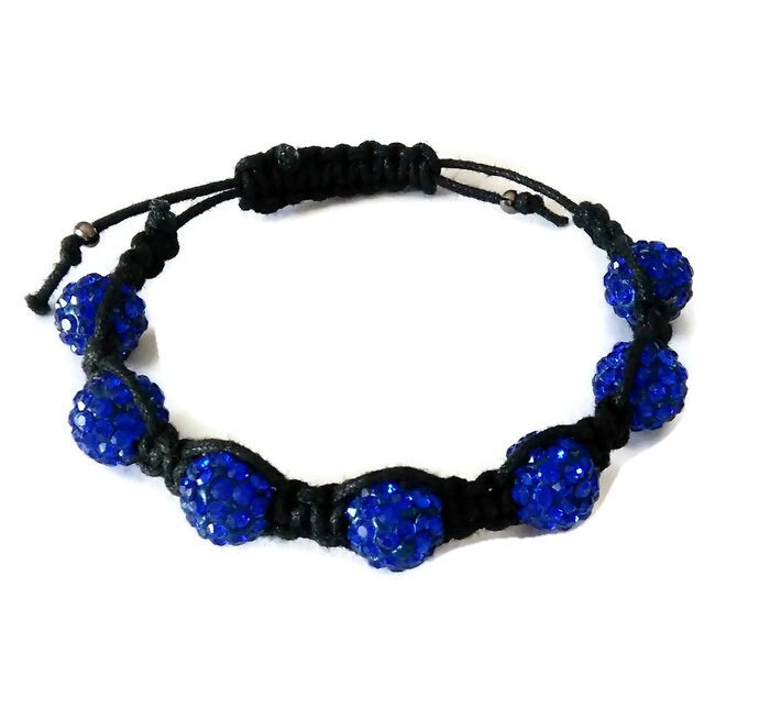 Shamballa Armband, Boho Verstellbares Makramee Frauenarmband, Vintage Geschenk Für Sie, Perlen Shamballa Armband, Boho Verstellbares Makramee Frauenarmband, Vintage Geschenk Für Sie, Perlen von MatyjoJewelry