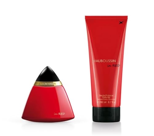 Mauboussin - Jumbo In Red: Eau de Parfum 100 ml & Duschgel 200 ml Mauboussin - Jumbo In Red: Eau de Parfum 100 ml & Duschgel 200 ml von Mauboussin