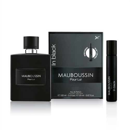 Mauboussin - Travel Pour Lui In Black: Eau de Parfum 100 ml & Travel Spray 20 ml von Mauboussin
