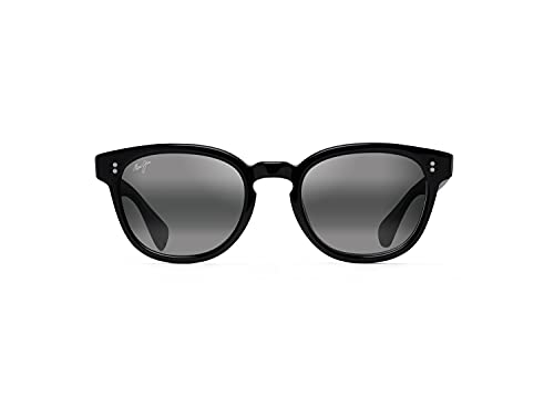 Maui Jim Cheetah 5 Brillen, Schwarz mit Kristall, 52/22/146, Unisex, Erwachsene, Schwarz mit Kristall von Maui Jim