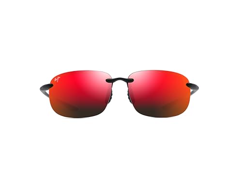 Maui Jim Unisex Ho'okipa XL Sonnenbrille, Mattes Schwarz, 67/15/138 von Maui Jim