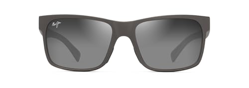 Maui Jim Unisex Hoopili Sunglasses, Metal Matte Grey, 58-17-145 von Maui Jim