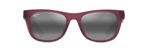 Maui Jim Unisex Kaulike Sunglasses, Matte Transparent Fuchsia, 53-19-145 von Maui Jim