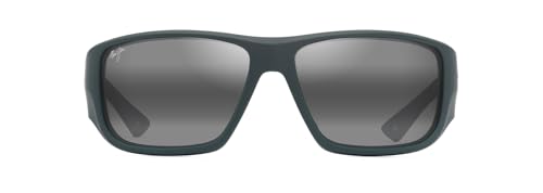 Maui Jim Unisex Keha Sunglasses, Matte Dark Military Green, 63-15-125 von Maui Jim