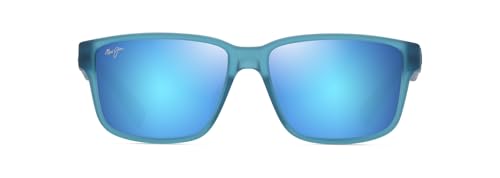 Maui Jim Unisex Kuniahi AF Sunglasses, Matte Trans Blue, 58-16-145 von Maui Jim