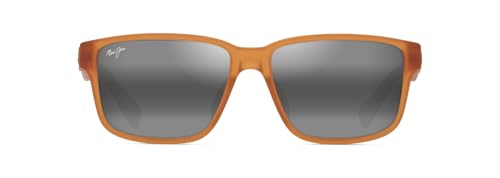 Maui Jim Unisex Kuniahi AF Sunglasses, Matte Transparent Orange, 58-16-145 Maui Jim Unisex Kuniahi AF Sunglasses, Matte Transparent Orange, 58-16-145 von Maui Jim
