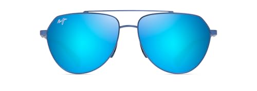 Maui Jim Unisex Sunglasses, Blue Hawaii waiwai Matte, 3 von Maui Jim