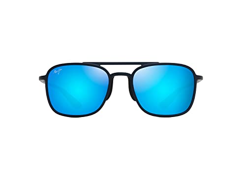 Maui Jim Unisex Sunglasses, Blue keokea Matte Blue, M von Maui Jim