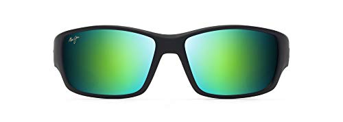Maui Jim Unisex Sunglasses, Green Mir Local Kine blk, L von Maui Jim