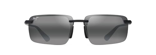 Maui Jim Unisex Sunglasses, Grey laulima Matte Black, 4 von Maui Jim