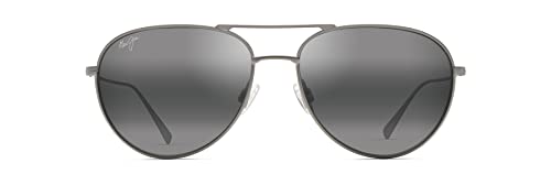 Maui Jim Unisex Sunglasses, Grey walaka Matte titaniu, Unica Maui Jim Unisex Sunglasses, Grey walaka Matte titaniu, Unica von Maui Jim