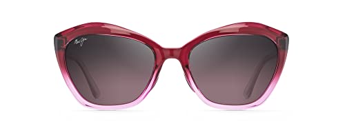 Maui Jim Unisex Sunglasses, Rose Lotus Raspberry fade, 56/20/140 von Maui Jim