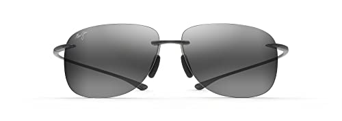 Maui Jim Unisex Sunglasses, grey hikina grey Matte, L von Maui Jim