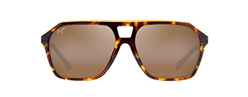 Maui Jim Unisex Sunglasses, hcl Wedges Tortoise w amb, Unica von Maui Jim