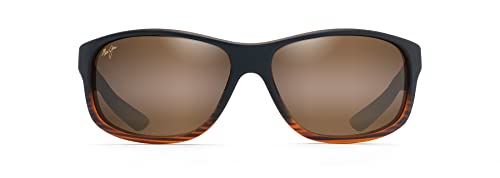 Maui Jim Unisex Sunglasses, hcl kaiwi Channel Dark br, M Maui Jim Unisex Sunglasses, hcl kaiwi Channel Dark br, M von Maui Jim