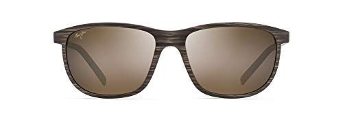 Maui Jim Unisex Sunglasses, hcl lele kawa Brown Strip, M von Maui Jim