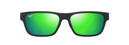 Maui Jim Unisex Sunglasses, mauigreenr Keola Matte bl, One Size von Maui Jim