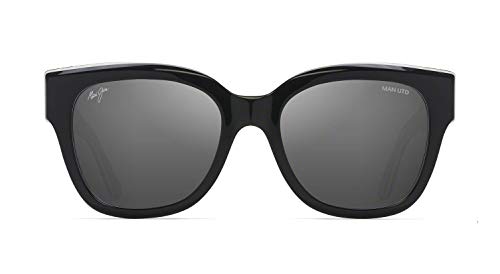 Maui Jim Unisex Sunglasses, slvr blk Siren Song blk w, M von Maui Jim