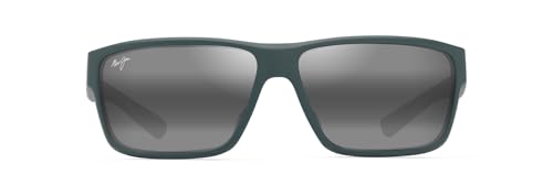 Maui Jim Unisex Uila AF Sunglasses, Matte Dark Military Green, 62-14-140 von Maui Jim