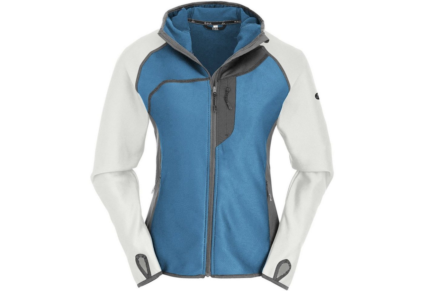 Maul Sport® Fleecejacke Stretchfleecejacke Chiemgau II mit Kapuze von Maul Sport®