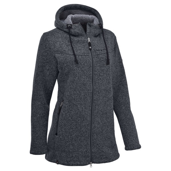 Maul Sport - Women's Wilde Kaiserin Kapuzenmantel - Fleecejacke Gr 52 blau von Maul Sport