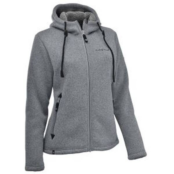 MAUL Damen Chieming Strickfeecejacke+Kapuze von Maul