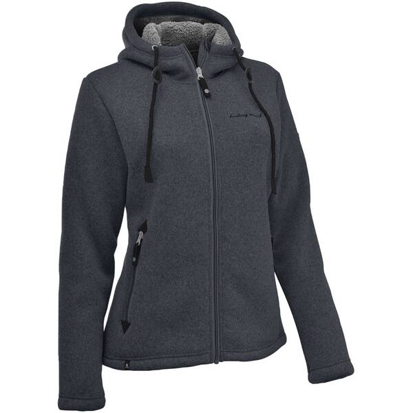 MAUL Damen Chieming Strickfeecejacke+Kapuze von Maul