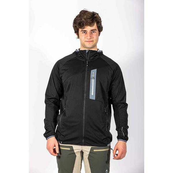 MAUL Herren Funktionsjacke Achenkopf 3Lt - Softshelljacke+Kap. von Maul