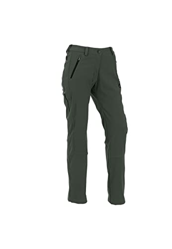 Maul Damen Klosters Softshellhose Rec-Lange Hose elastisch 56600 Oliv 44 von MAUL