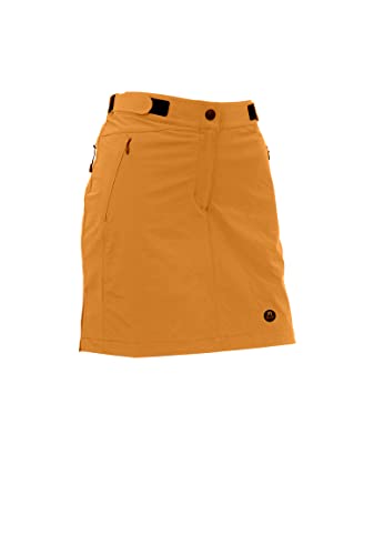 Maul Damen Rock mit Innenhose Kristallkopf 3Lt-Hosenrock Elastic 40 Dark Yellow von Maul