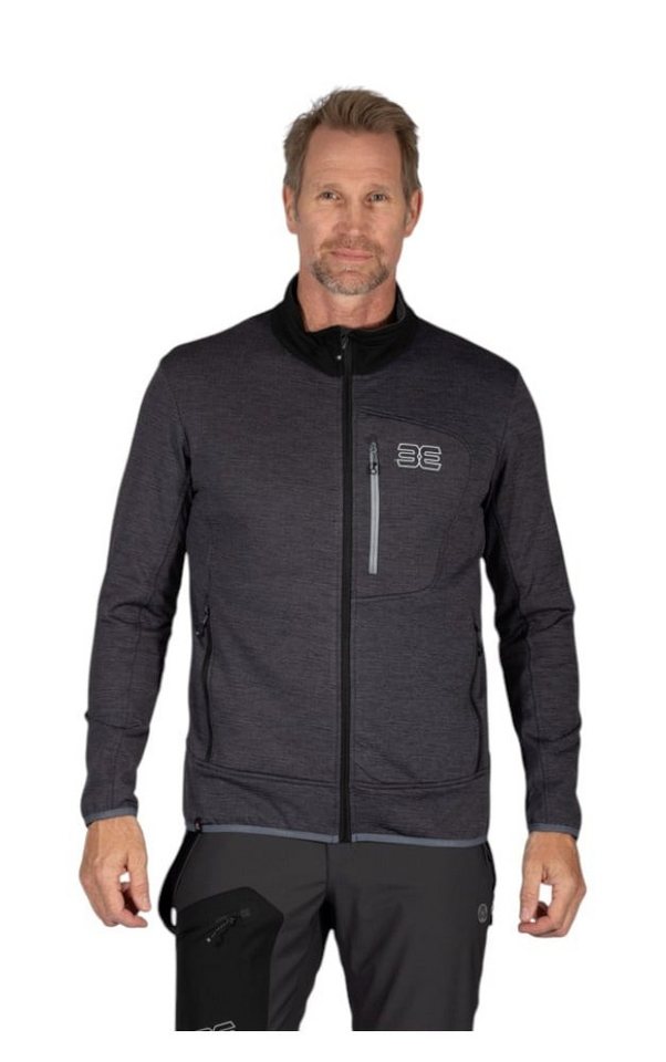 Maul Fleecejacke Breitnock XT (wärmeisolierend, atmungsaktiv) dunkelgrau Herren von Maul
