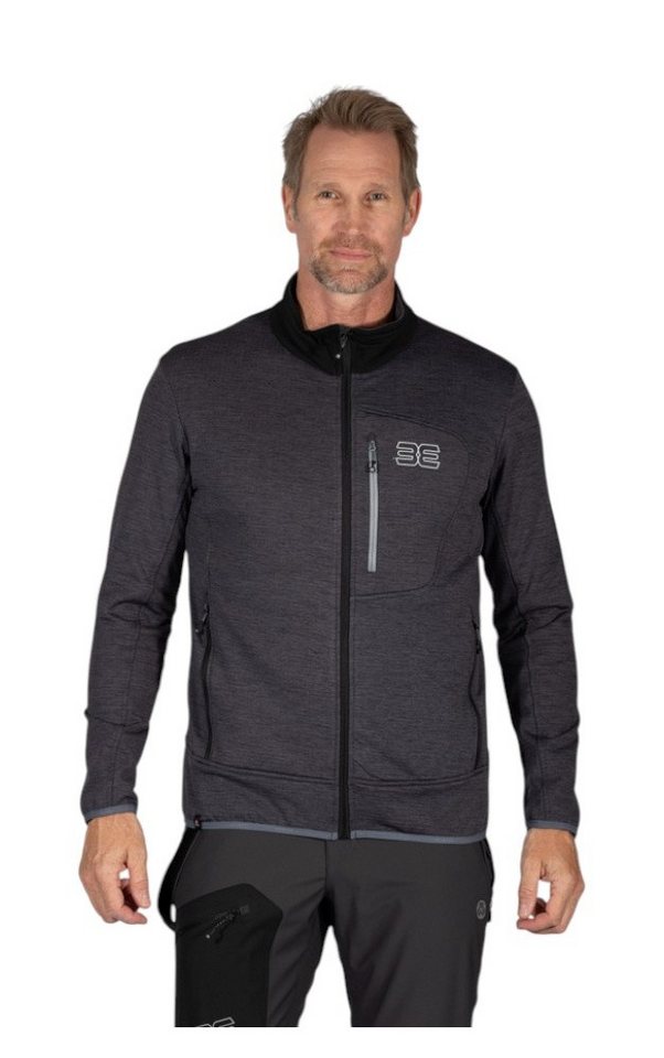 Maul Fleecejacke Breitnock XT (wärmeisolierend, atmungsaktiv) dunkelgrau Herren von Maul