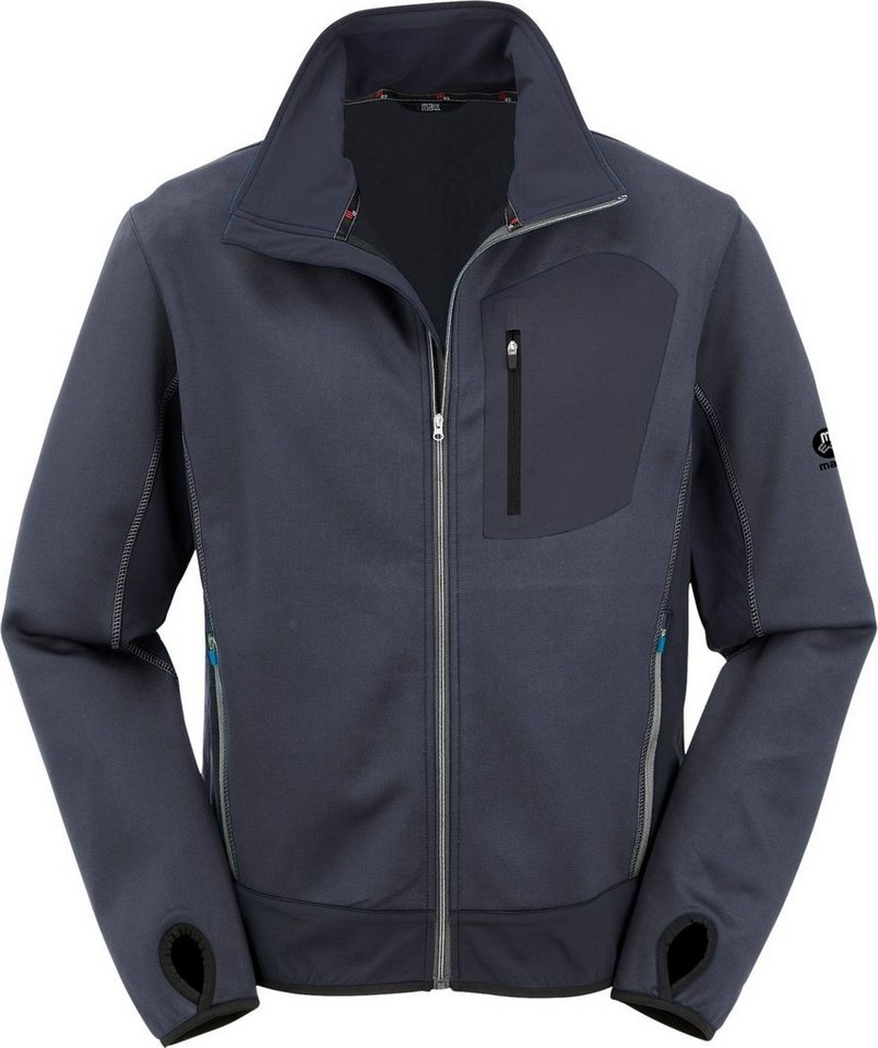 Maul Fleecejacke Falzeben XT Hybrid Herren Fleecejacke dunkeblau von Maul