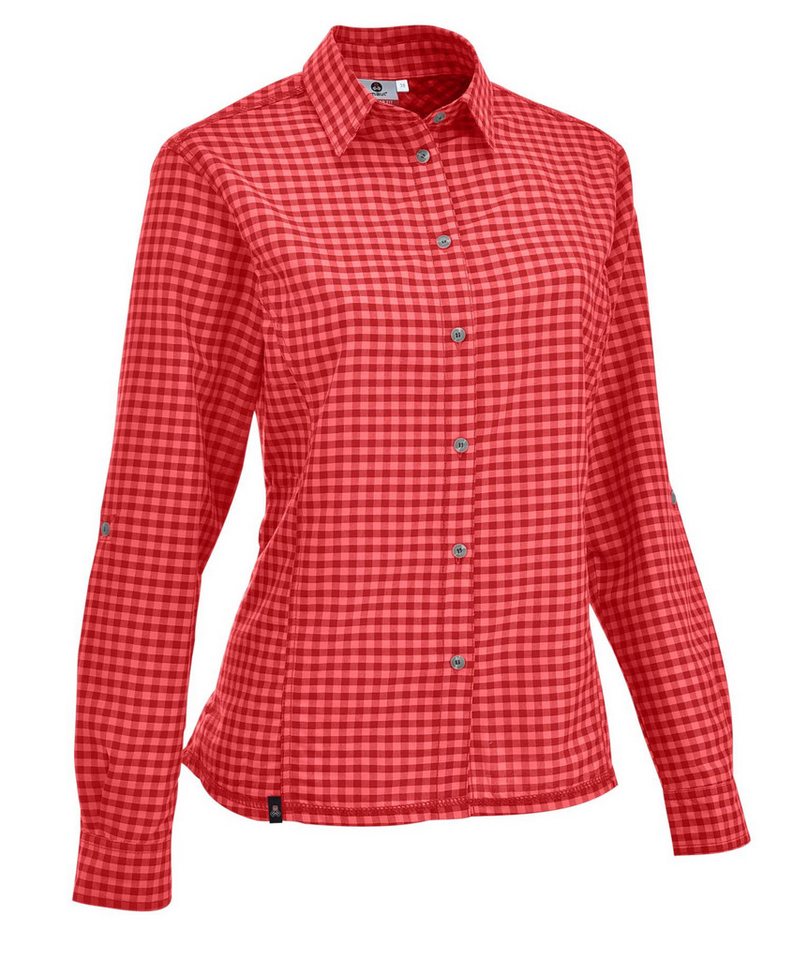 Maul Funktionsbluse Mosel 1/1 Flanelbluse coral von Maul